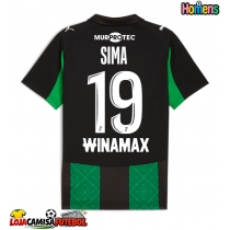 Camisa de Futebol RC Lens Abdallah Sima #19 Equipamento Secundário 2025-26 Manga Curta
